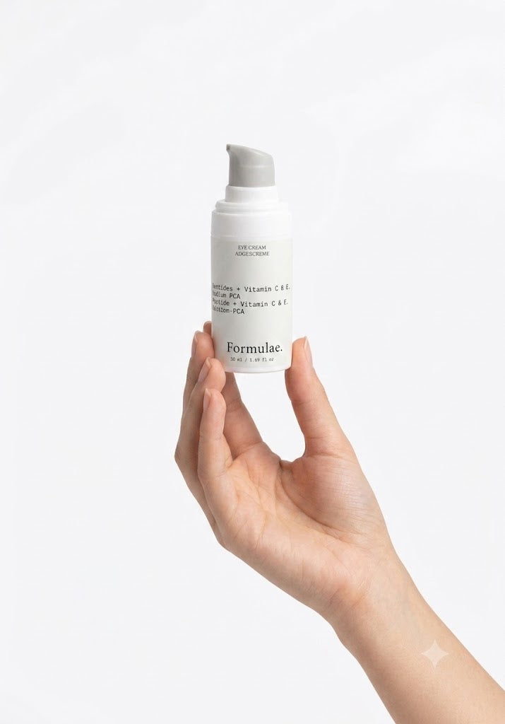 Augencreme - Peptide + Vitamin C & E + Natrium-PCA
