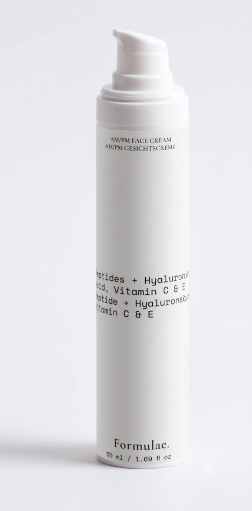 AM/PM Cream - Peptide + Hyluronic Acid + Vitamin C&E